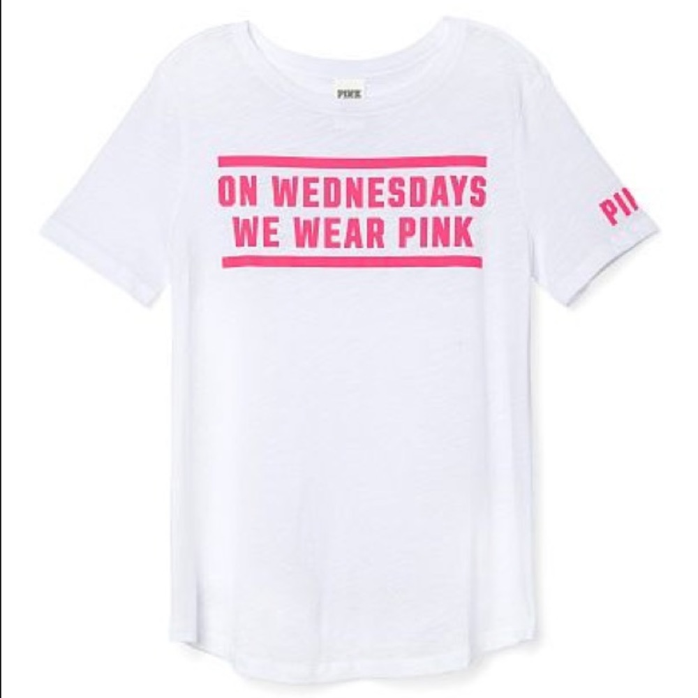 VS Pink Mean Girls Quote Tee